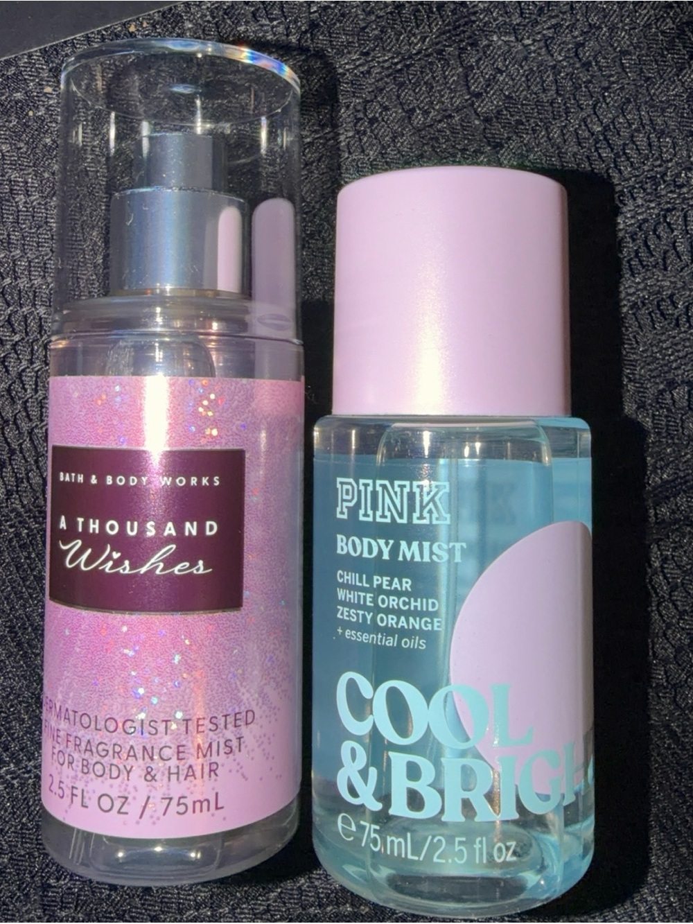 Bath & body works & PINK Fragrance Body Mists